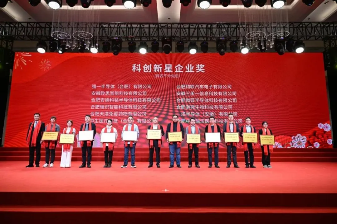 抖圈为du而生电子荣获2025年度合肥经开区“科创新星企业奖”